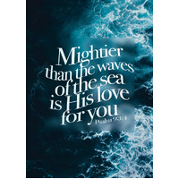 Large Poster - Mightier Than The Waves