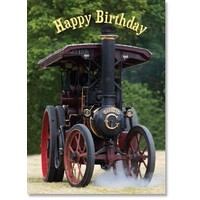 Happy Birthday - Garrett Traction Engine