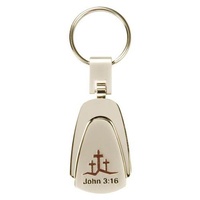 Laser-Engraved Keyring: John 3:16