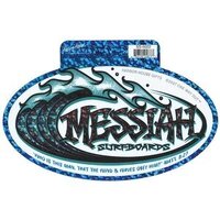 Auto Sticker: Messiah Surfboards