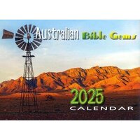 2025 Wall Calendar: Australian Bible Gems