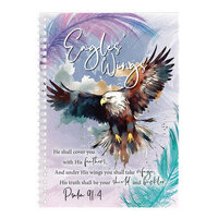 Spiral Bound Soft Cover Journal: Eagle's Wings