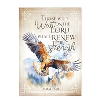 Hardcover Journal: The Lord Shall Renew