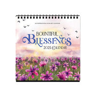 2025 Desk Calendar: Bountiful Blessings