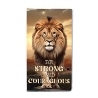 2025 18 Month Daily Planner: Be Strong and Courageous