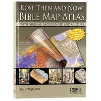 Bible Map Atlas With Biblical Backgrounds (Then And Now Series)