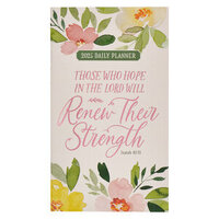 2025 24-Month Small Daily Planner: Renew Their Strength (Isaiah 40:31)